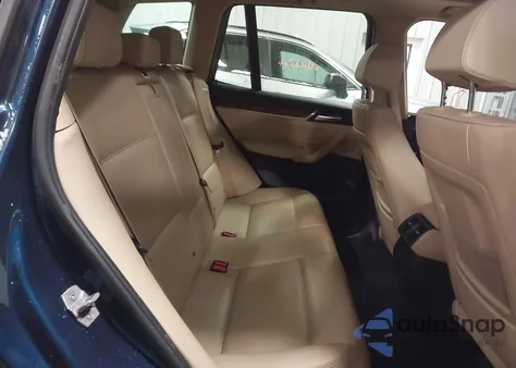 2017 BMW X3 xDrive28I z USA, uszkodzony, nr VIN 5UXWX9C56H0T15879